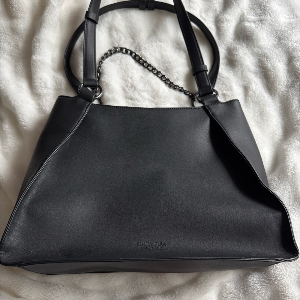 Gently Used Vera Wang Tote with Chain Strap